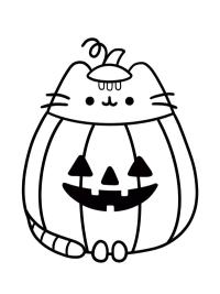 Pusheen κολοκύθα