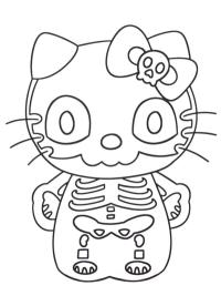 Σκελετός Hello Kitty