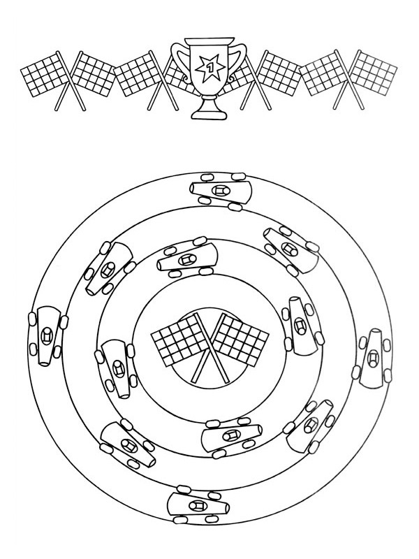 Αυτοκίνητο mandala ζωγραφική Αυτοκίνητο mandala ζωγραφική