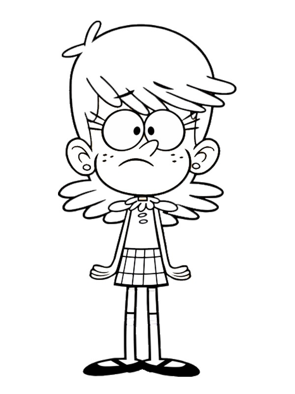 Luna Loud ζωγραφική Luna Loud ζωγραφική