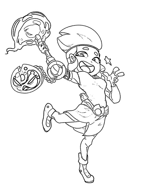 Amber Brawl Stars ζωγραφική Amber Brawl Stars ζωγραφική