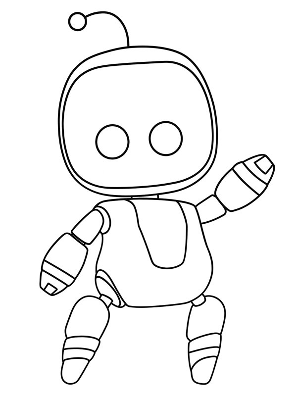 Astro Bot ζωγραφική Astro Bot ζωγραφική