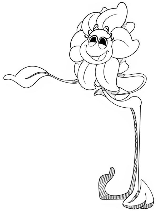 Poppy Playtime Daisy ζωγραφική Poppy Playtime Daisy ζωγραφική