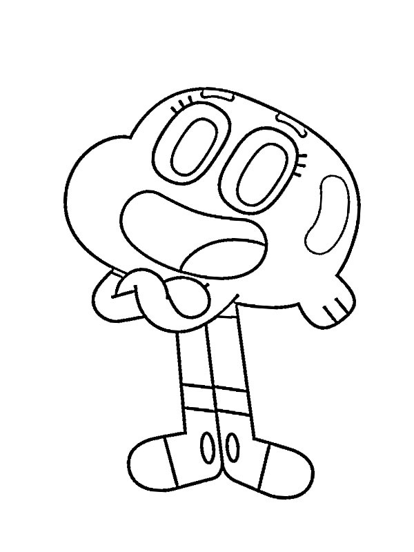 Darwin Watterson ζωγραφική Darwin Watterson ζωγραφική