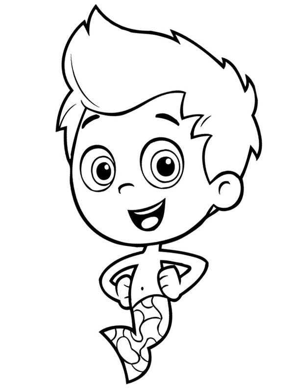 Gil Bubble Guppies ζωγραφική Gil Bubble Guppies ζωγραφική