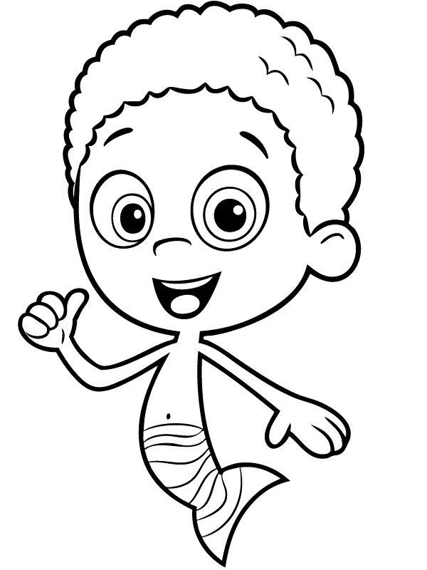 Goby Bubble Guppies ζωγραφική Goby Bubble Guppies ζωγραφική