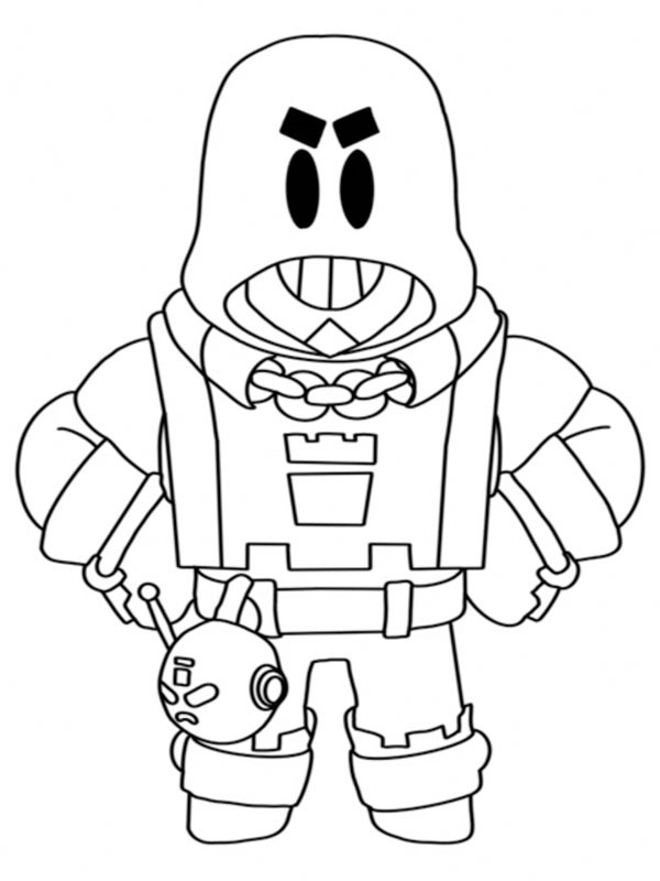 Grom Brawl Stars ζωγραφική Grom Brawl Stars ζωγραφική