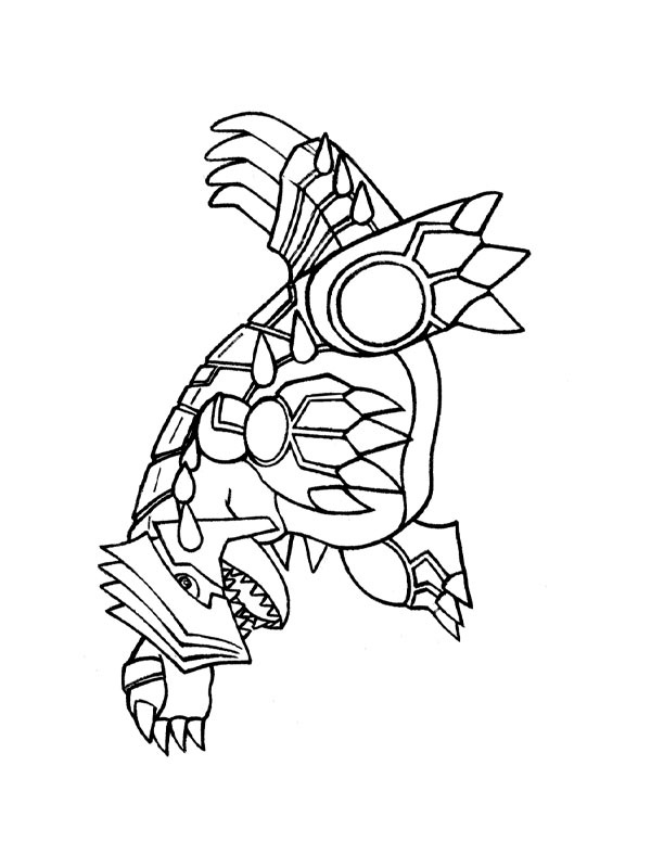 Groudon ζωγραφική Groudon ζωγραφική