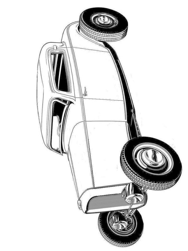 Αυτοκίνητο hot rod ζωγραφική Αυτοκίνητο hot rod ζωγραφική