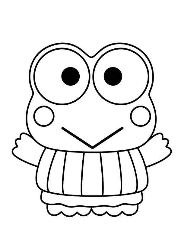 Keroppi ζωγραφική Keroppi ζωγραφική