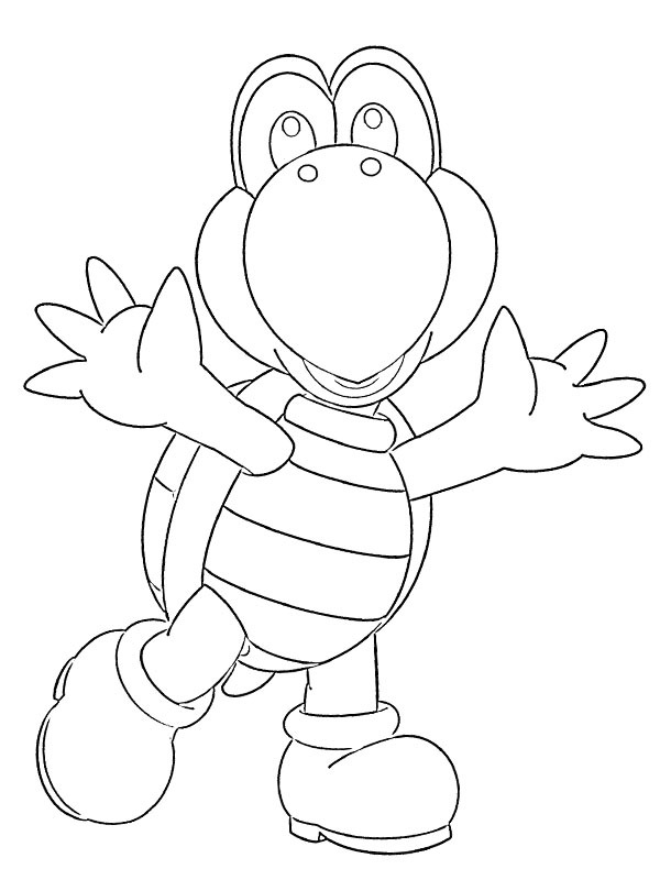 Koopa Troopa ζωγραφική Koopa Troopa ζωγραφική