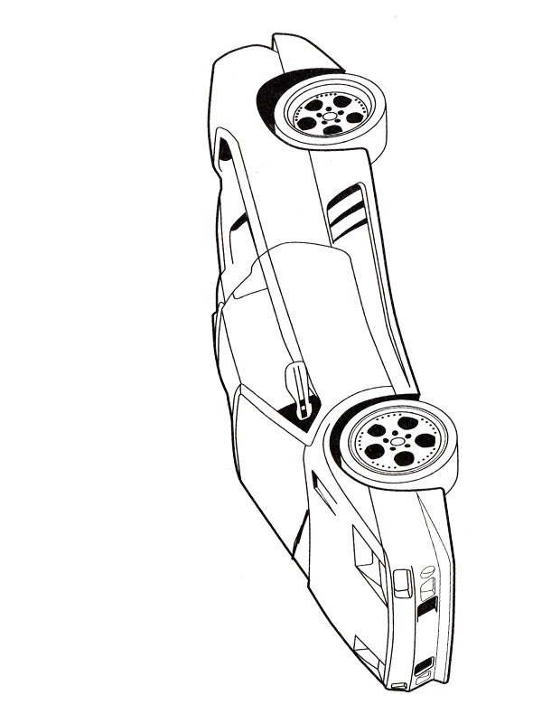 Lamborghini Diablo ζωγραφική Lamborghini Diablo ζωγραφική