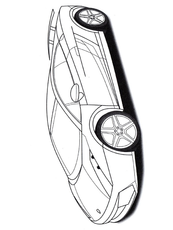Lamborghini Gallardo ζωγραφική Lamborghini Gallardo ζωγραφική
