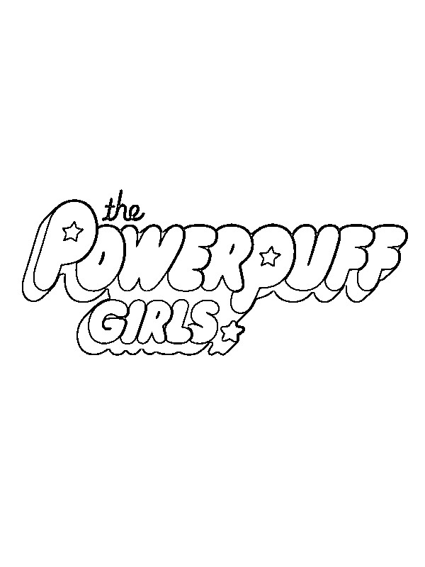 Λογότυπο Powerpuff Girls ζωγραφική Λογότυπο Powerpuff Girls ζωγραφική