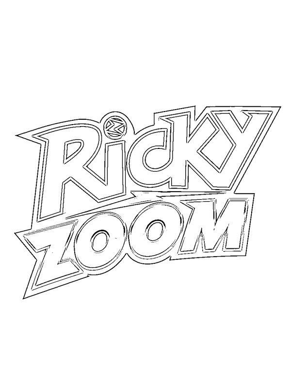 Λογότυπο Ricky Zoom ζωγραφική Λογότυπο Ricky Zoom ζωγραφική