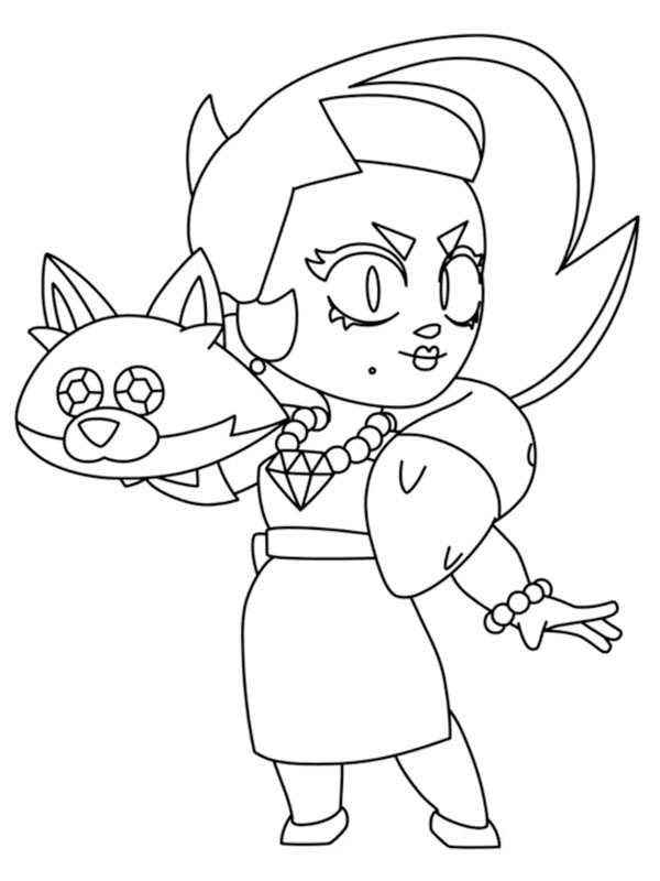 Lola Brawl Stars ζωγραφική Lola Brawl Stars ζωγραφική