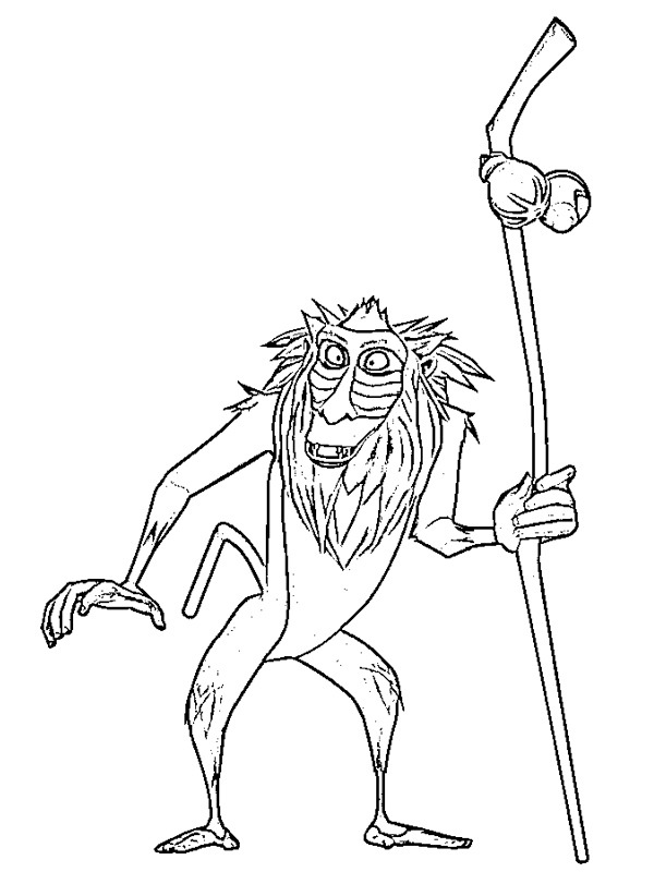 Mandril Rafiki ζωγραφική Mandril Rafiki ζωγραφική