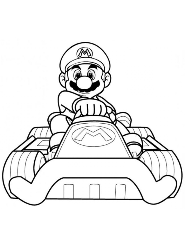 Mario Kart ζωγραφική Mario Kart ζωγραφική