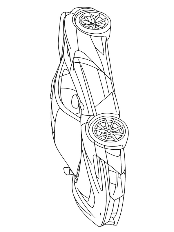 Mclaren W1 ζωγραφική Mclaren W1 ζωγραφική
