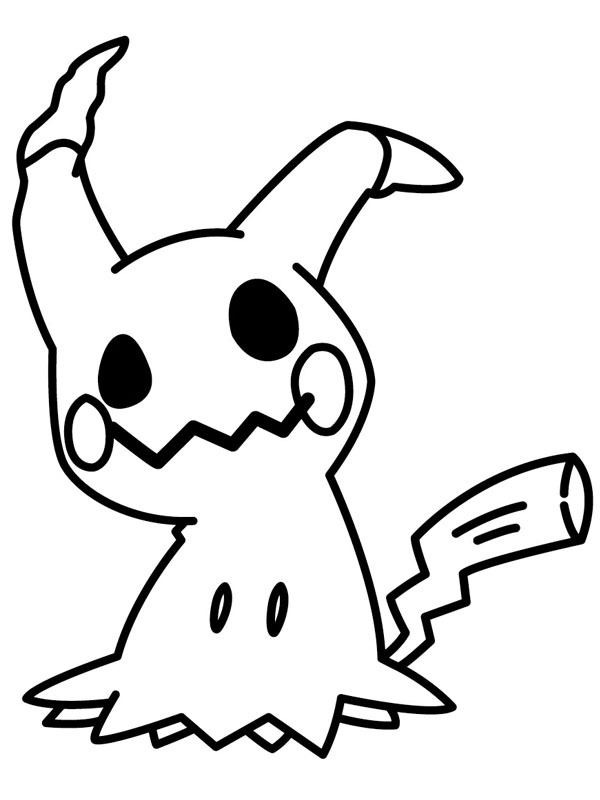 Mimikyu (Πόκεμον) ζωγραφική Mimikyu (Πόκεμον) ζωγραφική