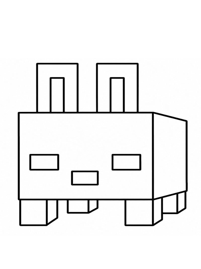 Minecraft Blub ζωγραφική Minecraft Blub ζωγραφική