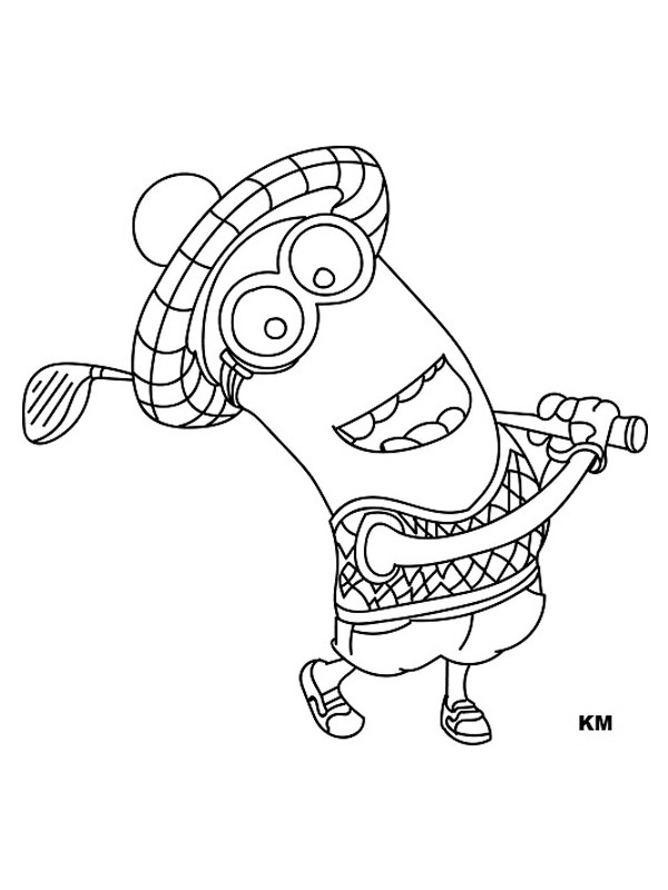 Kevin the Minion ζωγραφική Kevin the Minion ζωγραφική