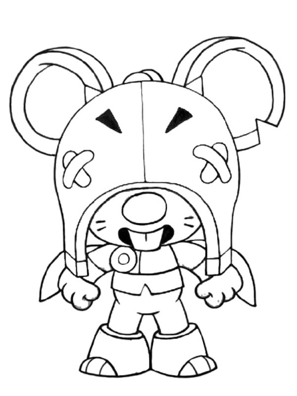 Moe Brawl Stars ζωγραφική Moe Brawl Stars ζωγραφική