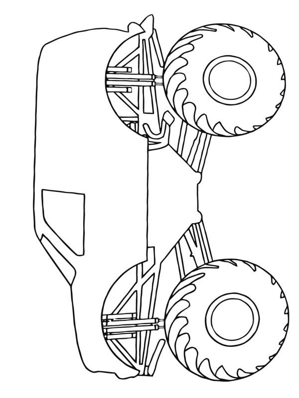 Monster truck ζωγραφική Monster truck ζωγραφική