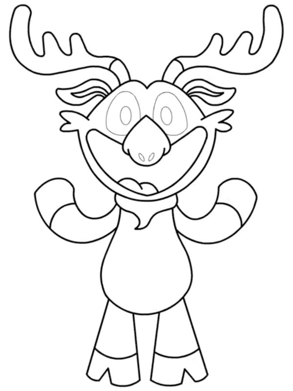 Moody Moose (Poppy Playtime) ζωγραφική Moody Moose (Poppy Playtime) ζωγραφική