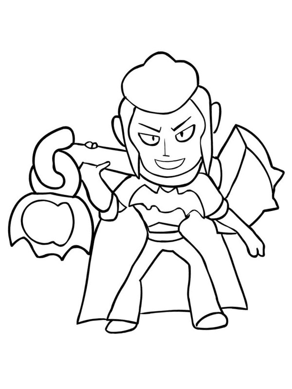 Mortis Brawl Stars ζωγραφική Mortis Brawl Stars ζωγραφική