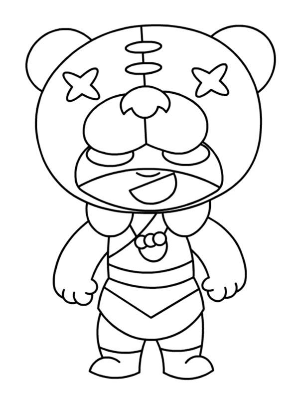 Nita Brawl Stars ζωγραφική Nita Brawl Stars ζωγραφική