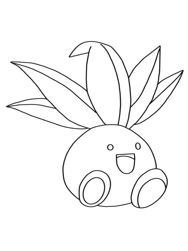 Oddish (Πόκεμον) ζωγραφική Oddish (Πόκεμον) ζωγραφική