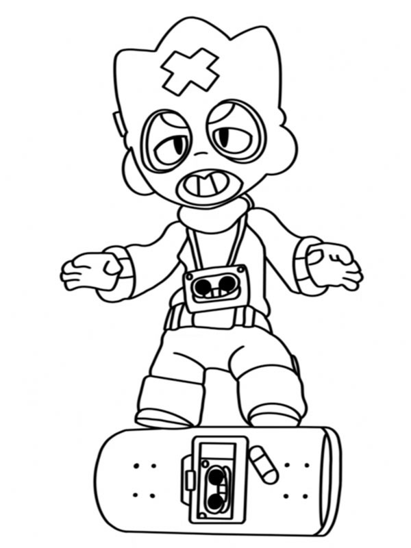 Ollie Brawl Stars ζωγραφική Ollie Brawl Stars ζωγραφική