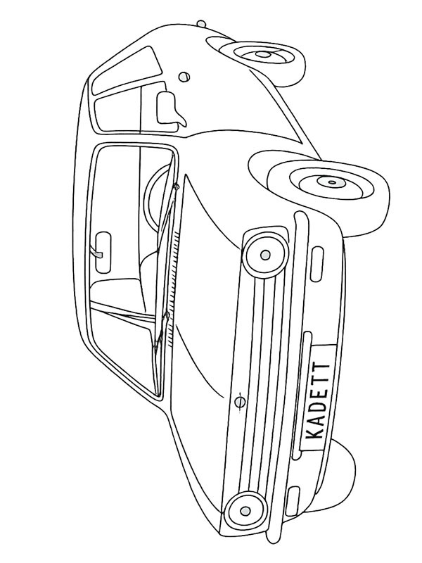 Opel Kadett ζωγραφική Opel Kadett ζωγραφική