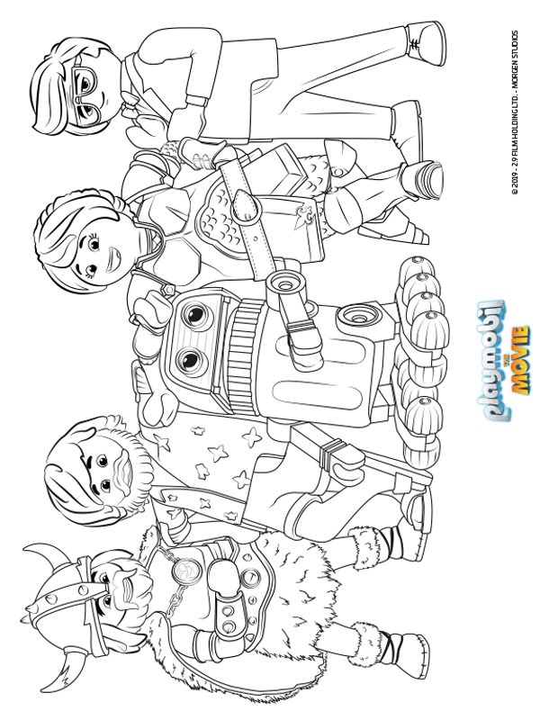 Playmobil Η Ταινία ζωγραφική Playmobil Η Ταινία ζωγραφική