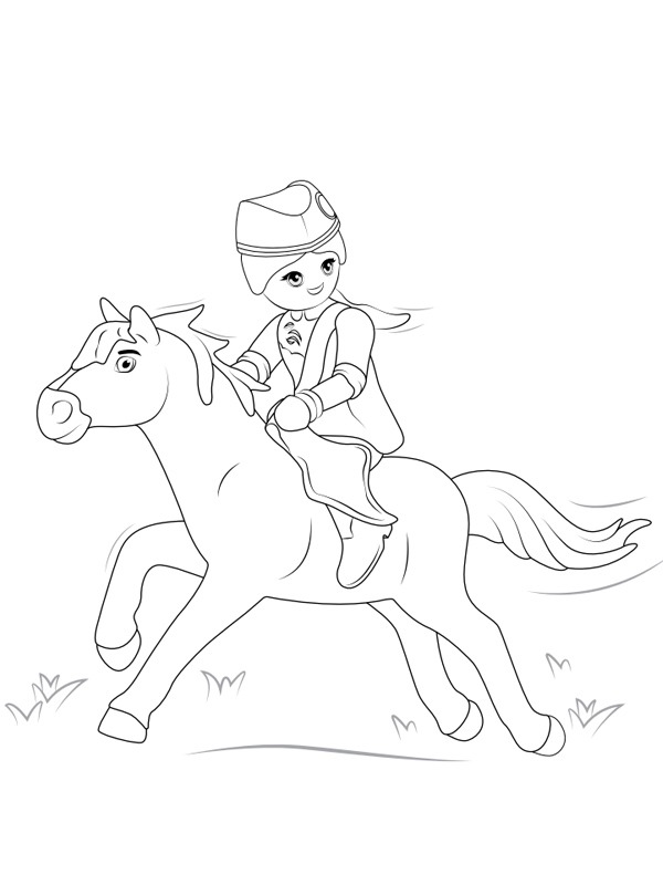 Playmobil Spirit ζωγραφική Playmobil Spirit ζωγραφική