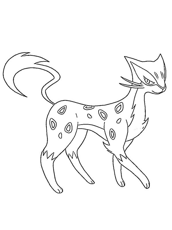 Pokemon Liepard ζωγραφική Pokemon Liepard ζωγραφική