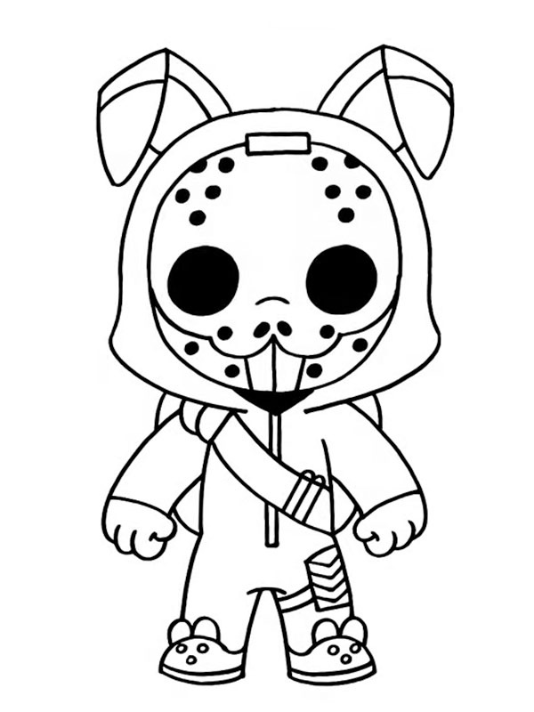 Rabbit Raider Fortnite ζωγραφική Rabbit Raider Fortnite ζωγραφική