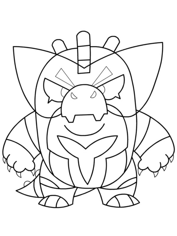 Red Godzilla Buzz ζωγραφική Red Godzilla Buzz ζωγραφική