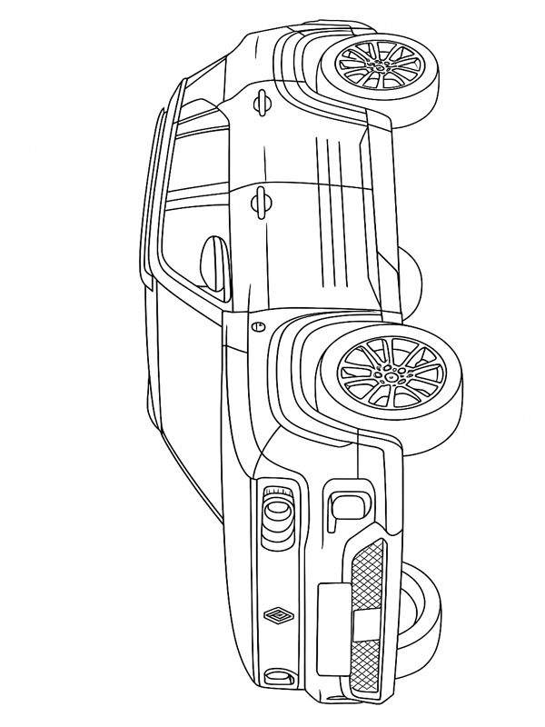 Renault 4 E-Tech electric ζωγραφική Renault 4 E-Tech electric ζωγραφική