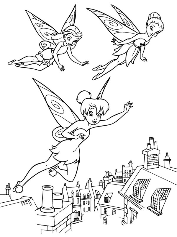 Rosetta, Iridessa και Tinker Bell ζωγραφική Rosetta, Iridessa και Tinker Bell ζωγραφική