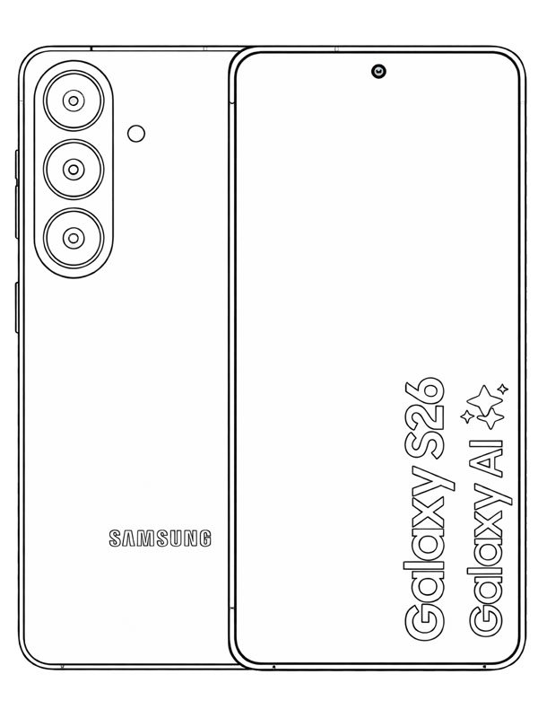 Samsung Galaxy S26 ζωγραφική Samsung Galaxy S26 ζωγραφική