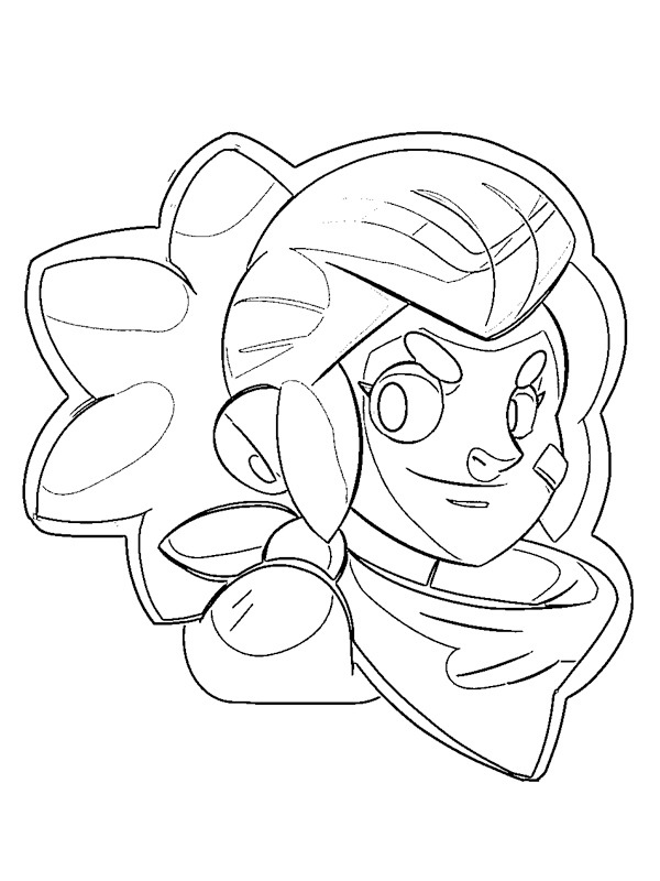 Shelly brawl stars ζωγραφική Shelly brawl stars ζωγραφική