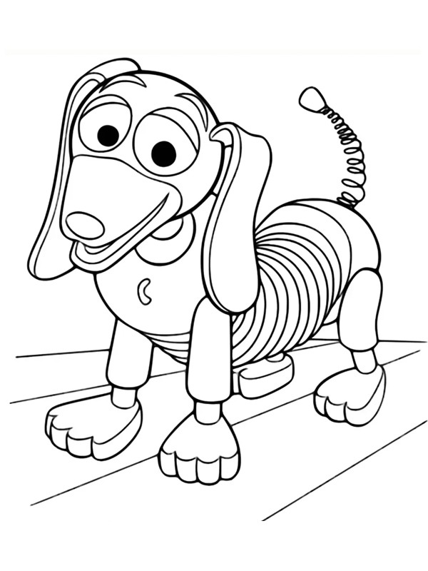 Slinky Dog ζωγραφική Slinky Dog ζωγραφική