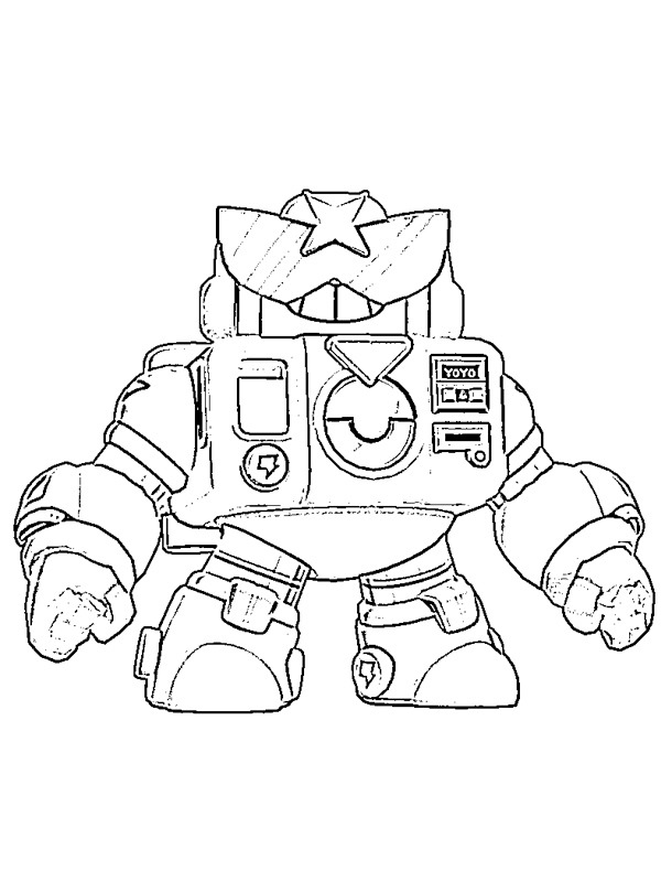 Surge Brawl stars ζωγραφική Surge Brawl stars ζωγραφική