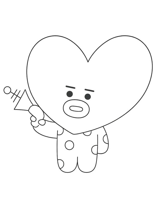 Tata BT21 ζωγραφική Tata BT21 ζωγραφική