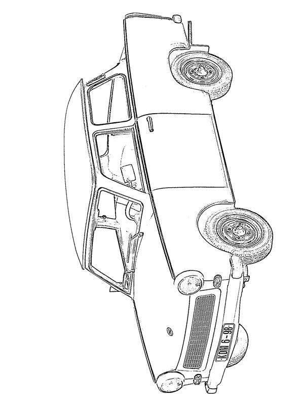 Trabant 601 ζωγραφική Trabant 601 ζωγραφική